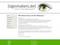 signmakers.de Webseite Vorschau