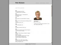 peterniemann.de Webseite Vorschau