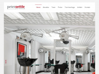 peteroettle-derfriseur.de Webseite Vorschau