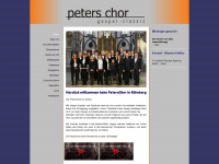 peters-chor.de Thumbnail