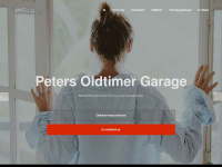 peters-oldtimer-garage.de Webseite Vorschau