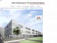 petignat-cordoba.ch Webseite Vorschau