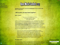 openmusiccontest.org Webseite Vorschau