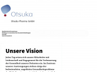 otsuka.de Webseite Vorschau