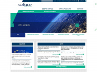 coface.ro Webseite Vorschau
