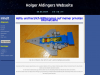holger-aldinger.de Webseite Vorschau