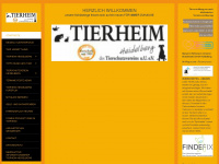 tierheim-heidelberg.de Webseite Vorschau