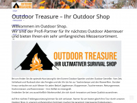 outdoor-treasure.de Webseite Vorschau