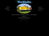 werkbahn.de Webseite Vorschau