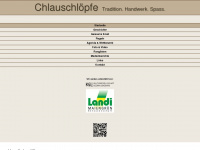 chlauschloepfe.ch Webseite Vorschau