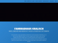fahrradhaus-kralisch.de Webseite Vorschau