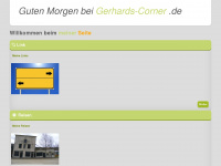 gerhards-corner.de Webseite Vorschau