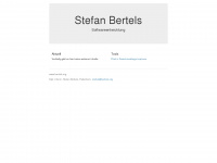 bertels.org Webseite Vorschau