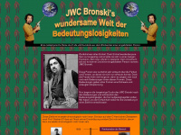 jwcbronski.de Webseite Vorschau