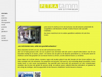 petra-tamm.de Webseite Vorschau