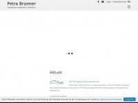 petrabrunner.ch Webseite Vorschau