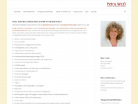 petraweiss-therapie.de Webseite Vorschau