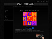 petronius.de Webseite Vorschau