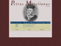 petrus-mosellanus.de Webseite Vorschau