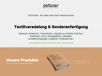 petzner.at Webseite Vorschau