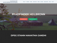 pfadfinder-heilbronn.de Webseite Vorschau