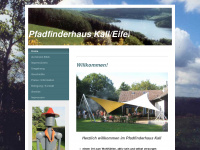 pfadfinderhaus-kall.de Webseite Vorschau