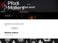 pfadi-malters.ch Webseite Vorschau