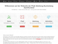 pfadi-aachthurland.ch Webseite Vorschau