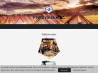 pfadi-rhenania.ch Webseite Vorschau