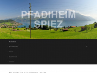 pfadiheimspiez.ch Webseite Vorschau