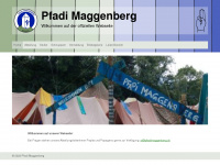 pfadimaggenberg.ch Webseite Vorschau