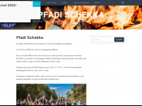 pfadischekka.ch Webseite Vorschau