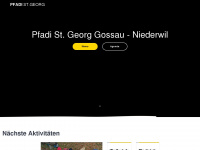 pfadistgeorg.ch Webseite Vorschau