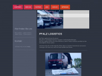 pfalz-logistics.de Webseite Vorschau