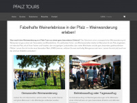 pfalz-tours.de Webseite Vorschau
