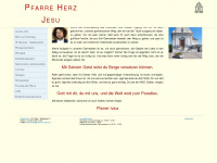 pfarre-herz-jesu.at Webseite Vorschau
