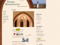 pfarre-koenigstetten.at Webseite Vorschau