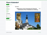 pfarre-koestendorf.at Webseite Vorschau