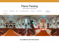 pfarre-piesting.at Webseite Vorschau