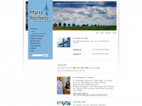 pfarre-rechnitz.at Webseite Vorschau