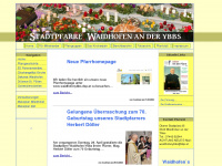 pfarre-waidhofen.at Webseite Vorschau
