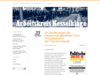 kesselklage.wordpress.com Webseite Vorschau