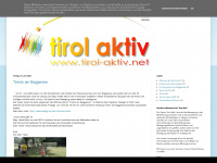 tirol-aktiv.net Webseite Vorschau