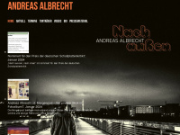 andreasalbrecht.com Webseite Vorschau