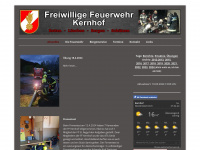 feuerwehr-kernhof.at Webseite Vorschau