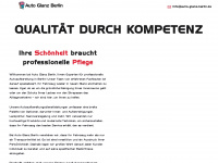 auto-glanz-berlin.de Webseite Vorschau