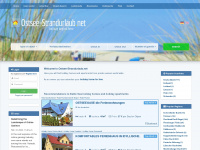ostsee-strandurlaub.net Webseite Vorschau