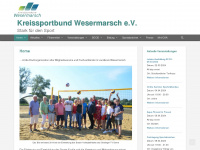 ksb-wesermarsch.de Webseite Vorschau