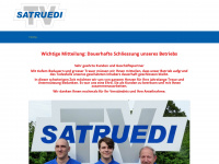 satruedi.ch Webseite Vorschau