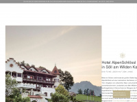 hotel-alpenschloessl.com Webseite Vorschau